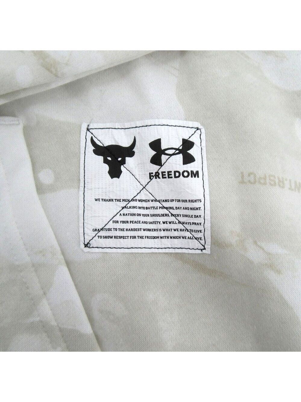 Under Armour Project Rock Veterans USA Camo Hoodie Mens Size Large NEW - Picture 7 of 16